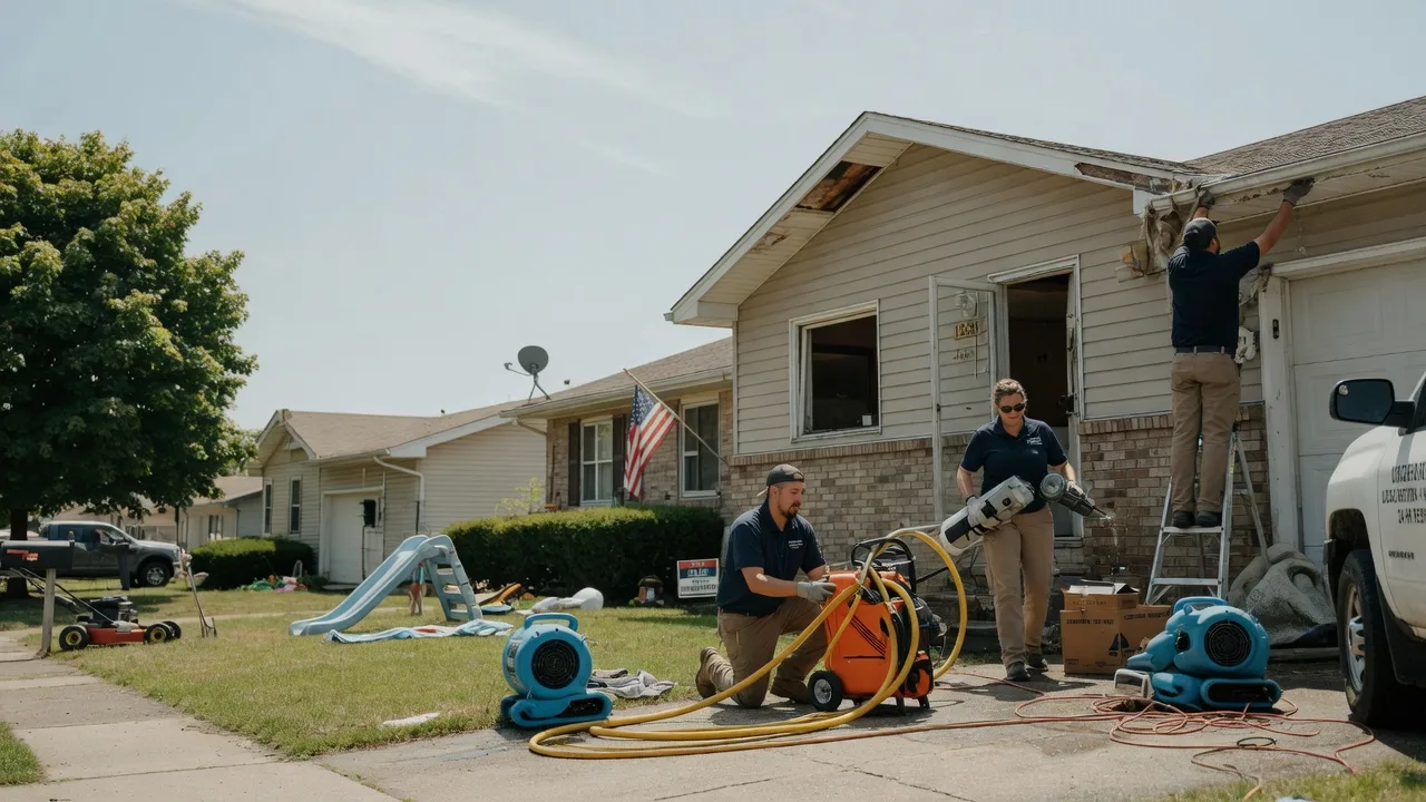 Water Damage Restoration in Rheems, PA near me